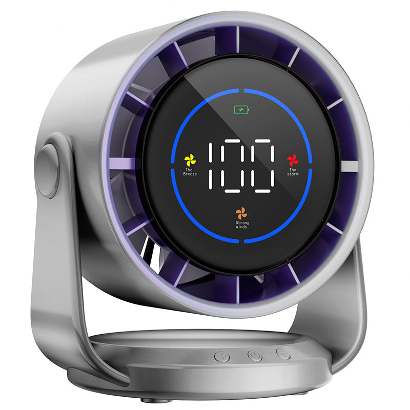 100 High Speed Circulating Fan For Home With 6 Inch Digital Display And Turbo Desktop