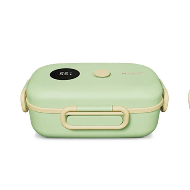 New Smart Lcd Temperature Digital Display Insulated Lunch Box Portable Electric Suitable For Outdoor Travel