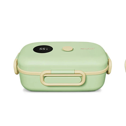 New Smart Lcd Temperature Digital Display Insulated Lunch Box Portable Electric Suitable For Outdoor Travel