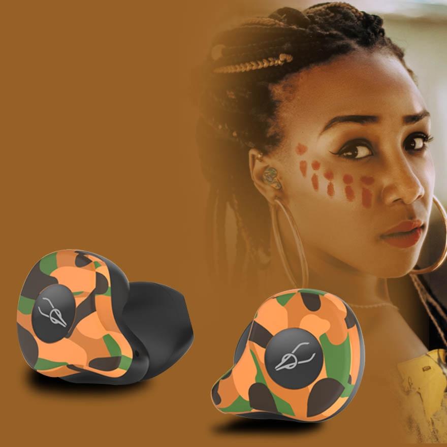 Waterproof Wireless Bluetooth Earphones With Charging Box X12 Ultra Sahara Camo