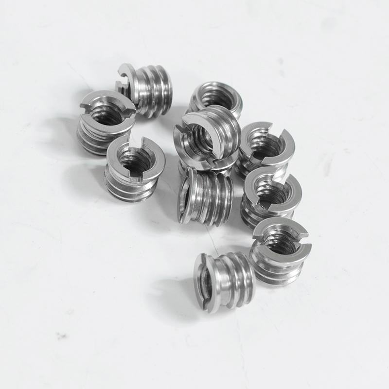 Camera Screw Conversion Set One Quarter To Three Eighths Two Pieces