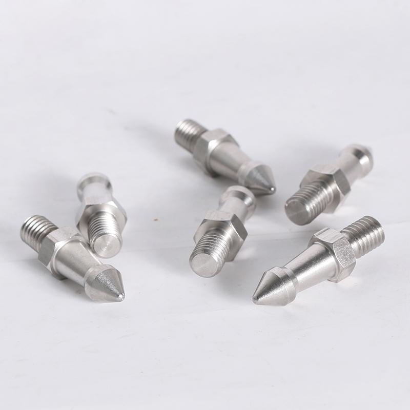 2 Pcs Stainless Steel 3/8 Inch Feet Screws For Slr Tripod