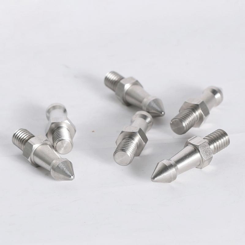 2 Pcs Stainless Steel 1/4 Inch Feet Screws For Slr Tripod