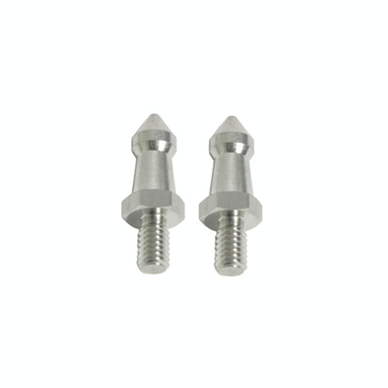 2 Pcs Stainless Steel 1/4 Inch Feet Screws For Slr Tripod