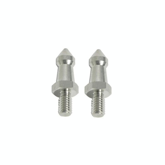 2 Pcs Stainless Steel 1/4 Inch Feet Screws For Slr Tripod