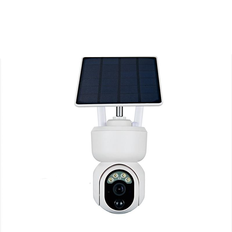 1080P Solar Smart Ptz Security Camera With Full Colour Night Vision And Ai Detection
