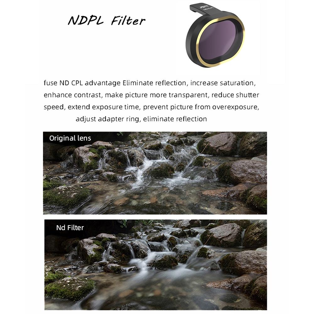 Nd64pl Lens Filter For Fimi X8 Mini Drone Durable And Protective Camera