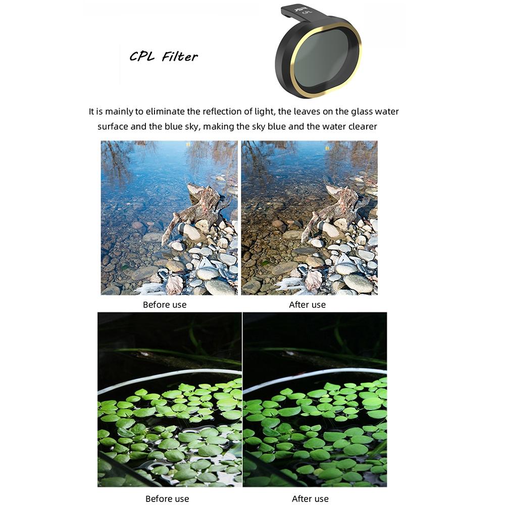 Six In One Lens Filter Kit For Fimi X8 Mini Drone Camera Accessory Bundle