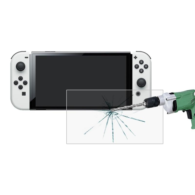 9H Tempered Glass Film For Nintendo Switch Oled With High Hardness Protection