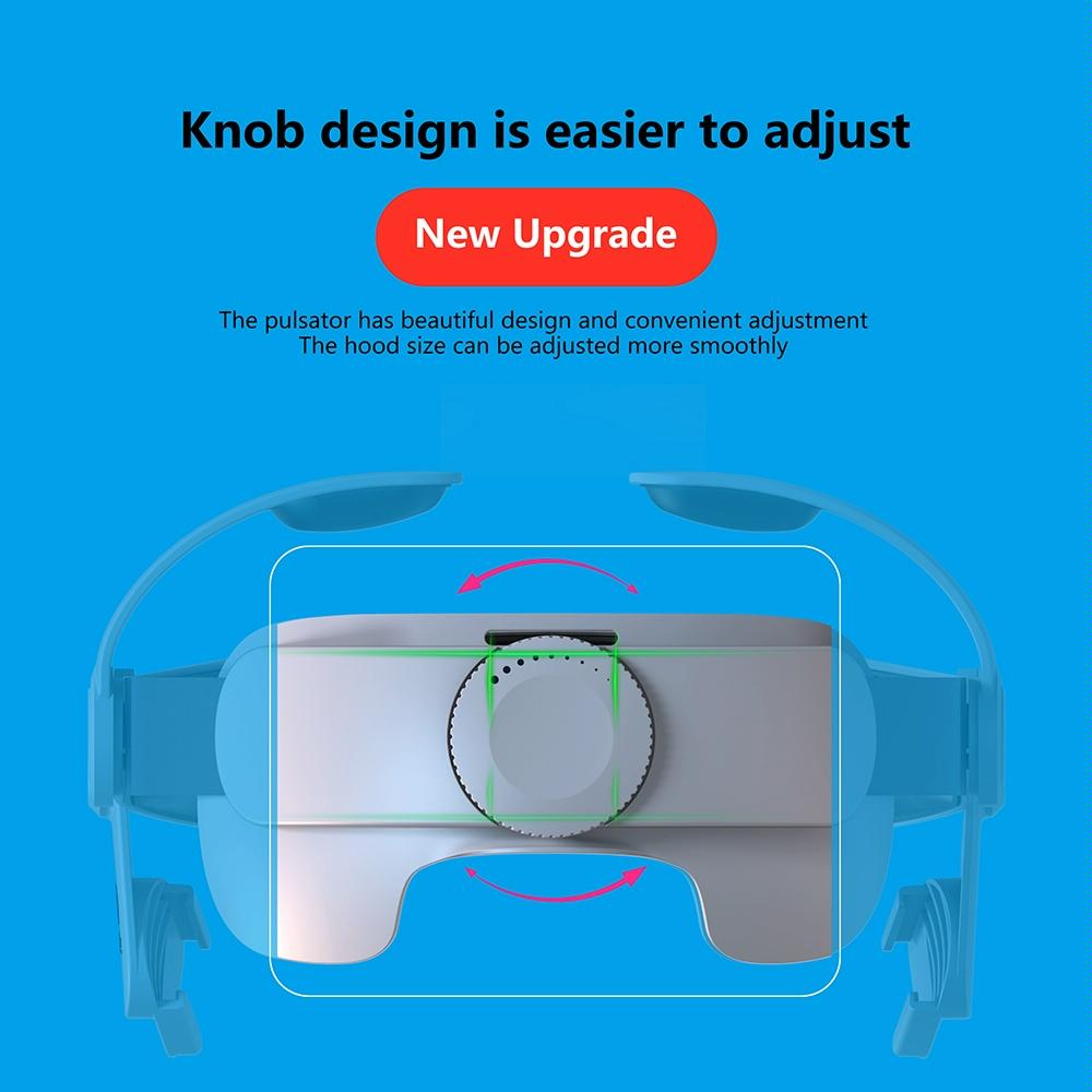 Oculus Q2 Virtual Reality Headset Hood Adjustable Ergonomic Design