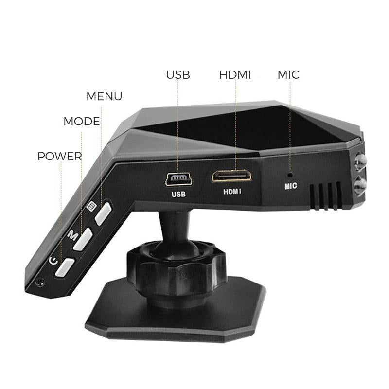 1080P Night Vision Hidden Driving Recorder With Aromatherapy And Single Lens