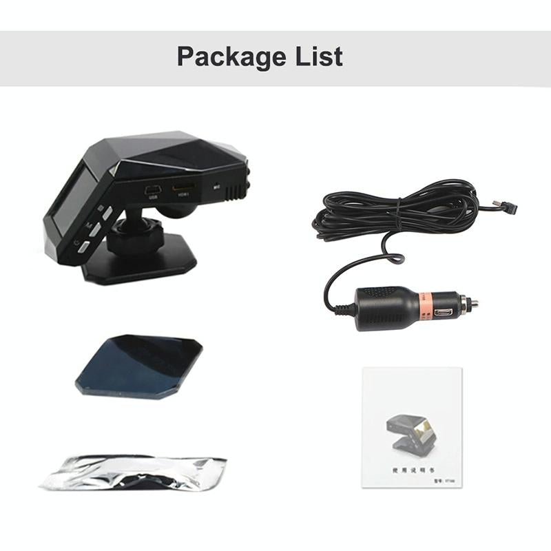 1080P Night Vision Hidden Driving Recorder With Aromatherapy And Single Lens