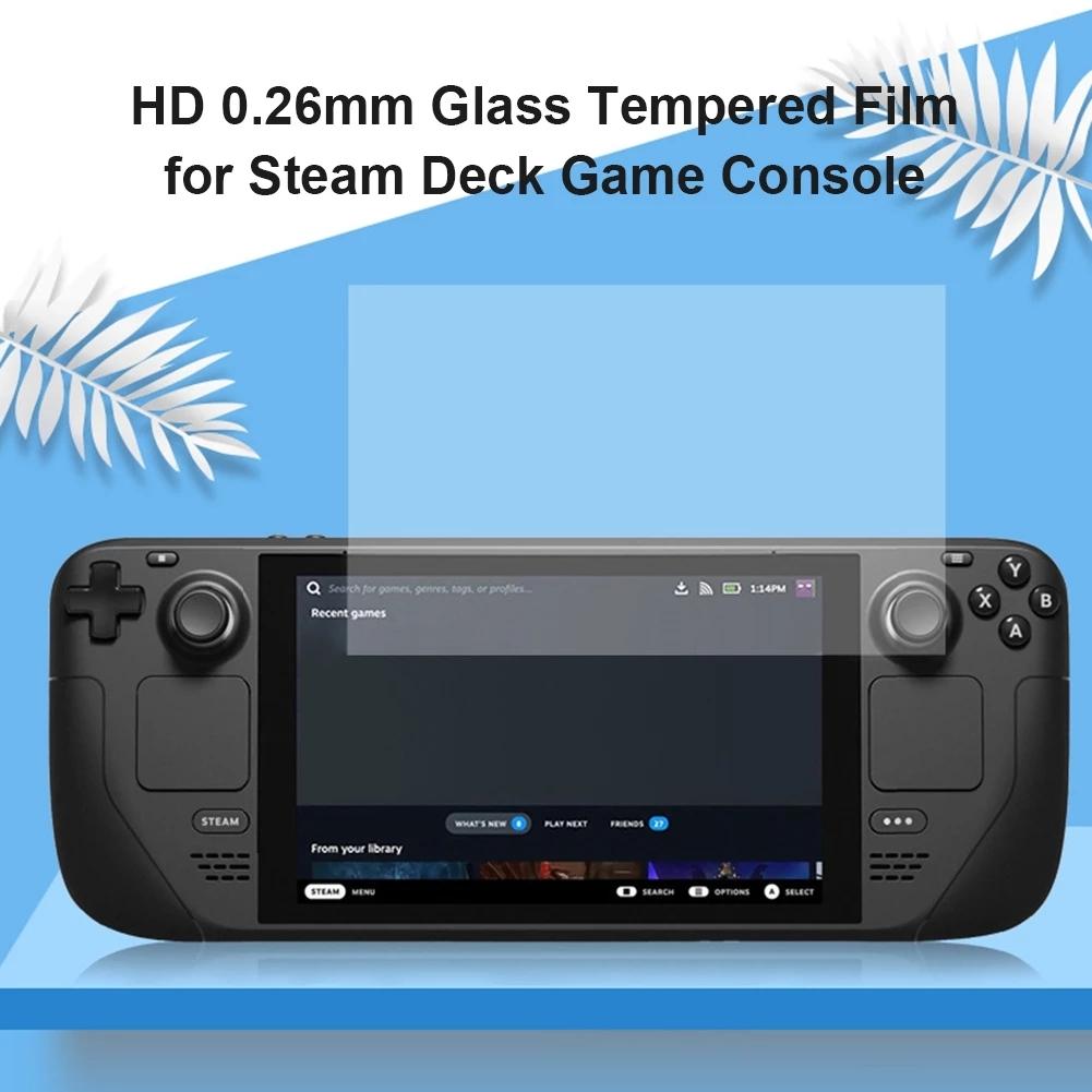 9H Tempered Glass Film For Steam Deck Console 0.26 Millimetres