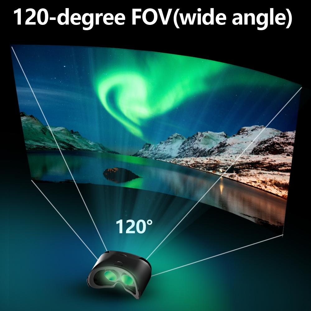 Protective Mobile Virtual Reality Glasses For Blu Ray Viewing Experience