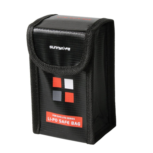 Explosion Proof Battery Bag For Camera Drone Evo Lite Black Protective Case