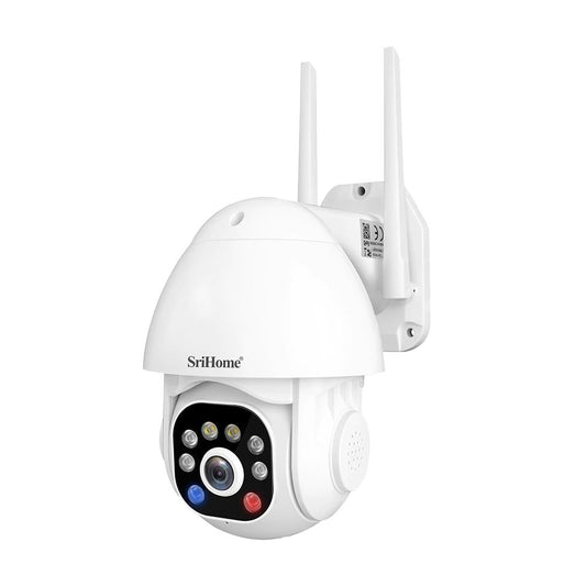 Waterproof Dome Camera With Sound And Light Alarm Three Megapixel