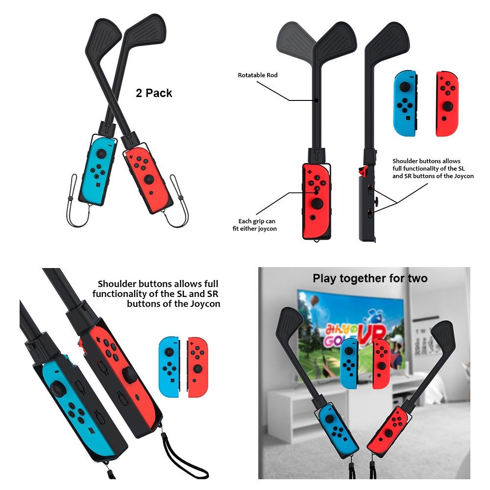 Ten Piece Sports Accessory Set For Nintendo Switch Video Game Accessories