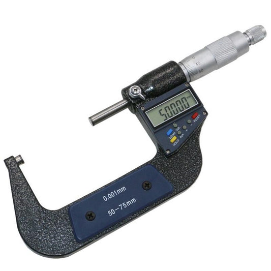 Digital Micrometer 0.001 Millimetre Resolution 50 To 75 Range