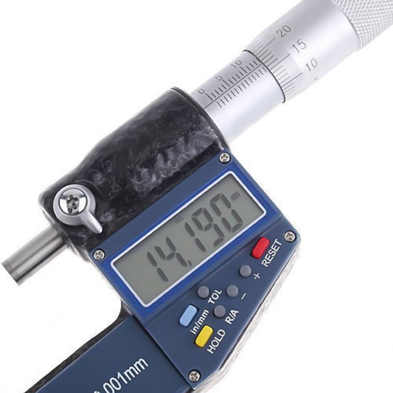 Digital Micrometer 0.001 Millimetre Resolution 50 To 75 Range