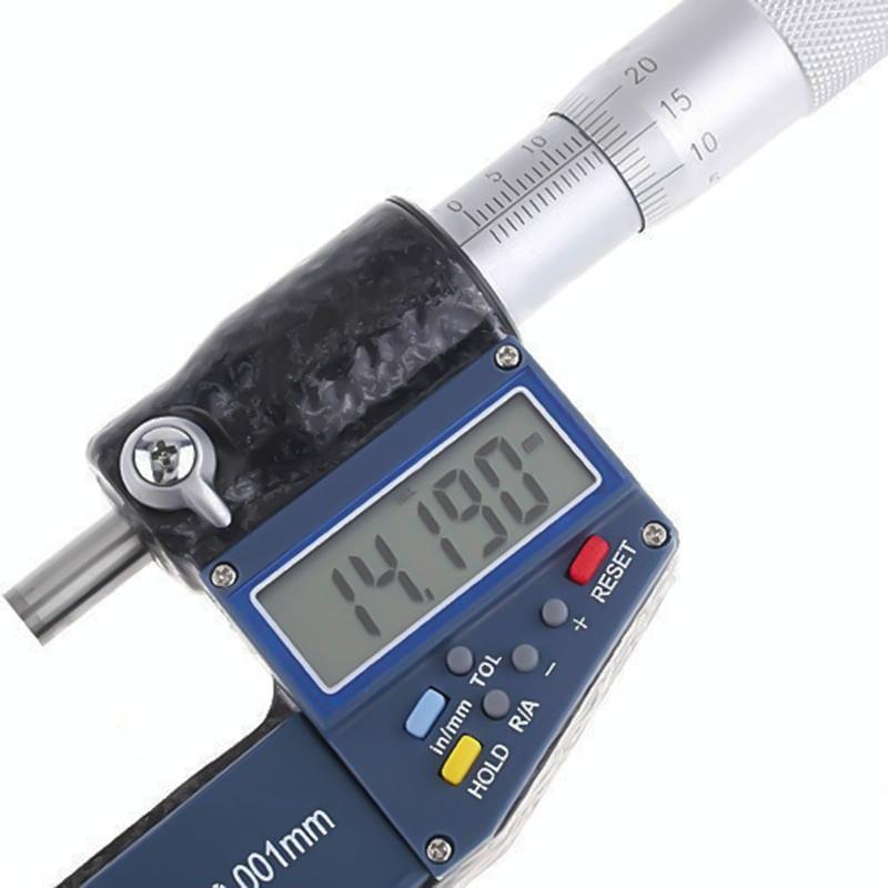 Precision Digital Micrometer 0.001Mm Resolution 75 100Mm Measurement Tool