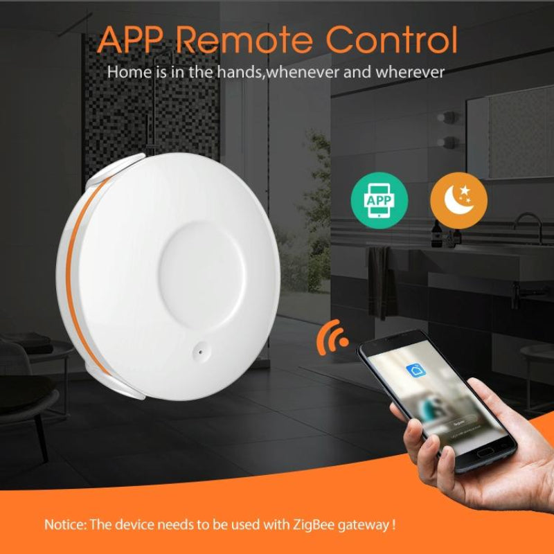 Water Flood Sensor Smart Leak Detection White