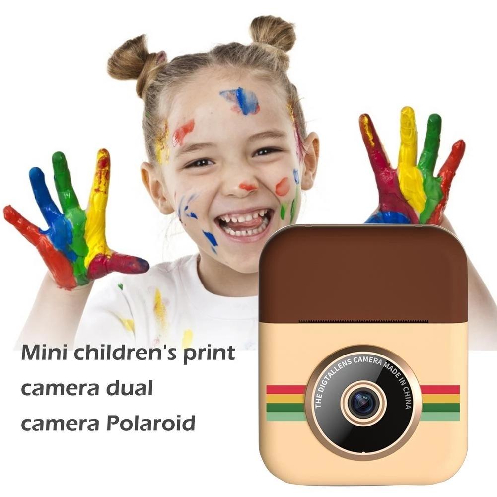 Children's Instant Camera With 2.4 Inch Hd Screen And 16 Gigabyte Memory Card