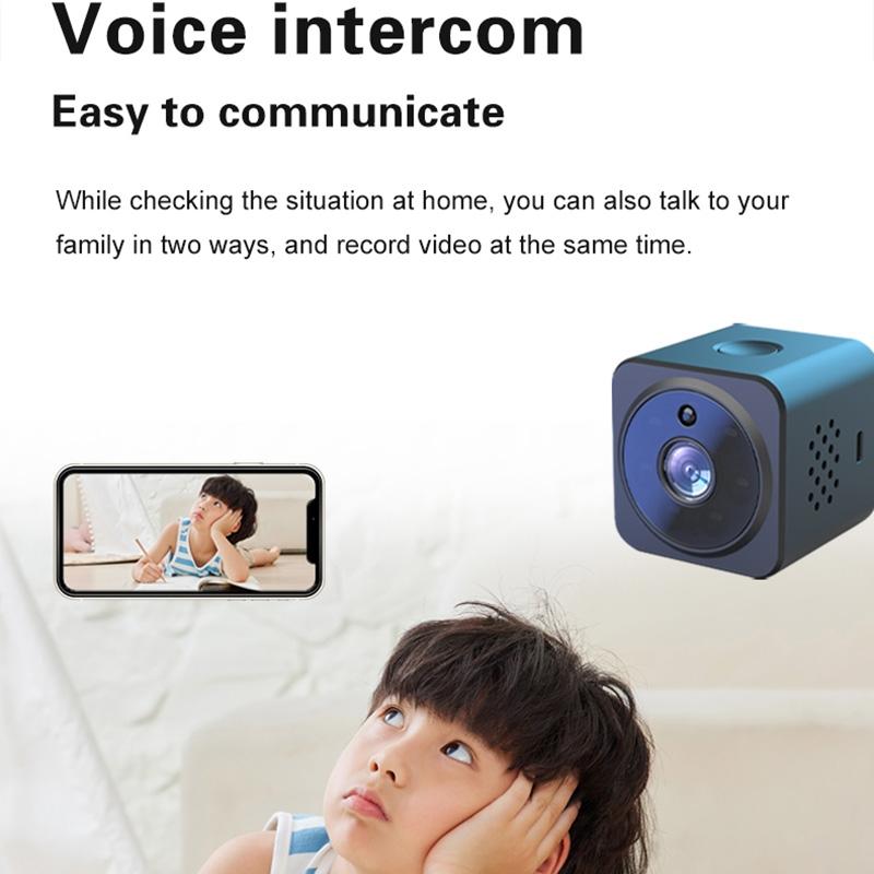 Ome Security Infrared Night Vision Wireless Voice Intercom Small Camera