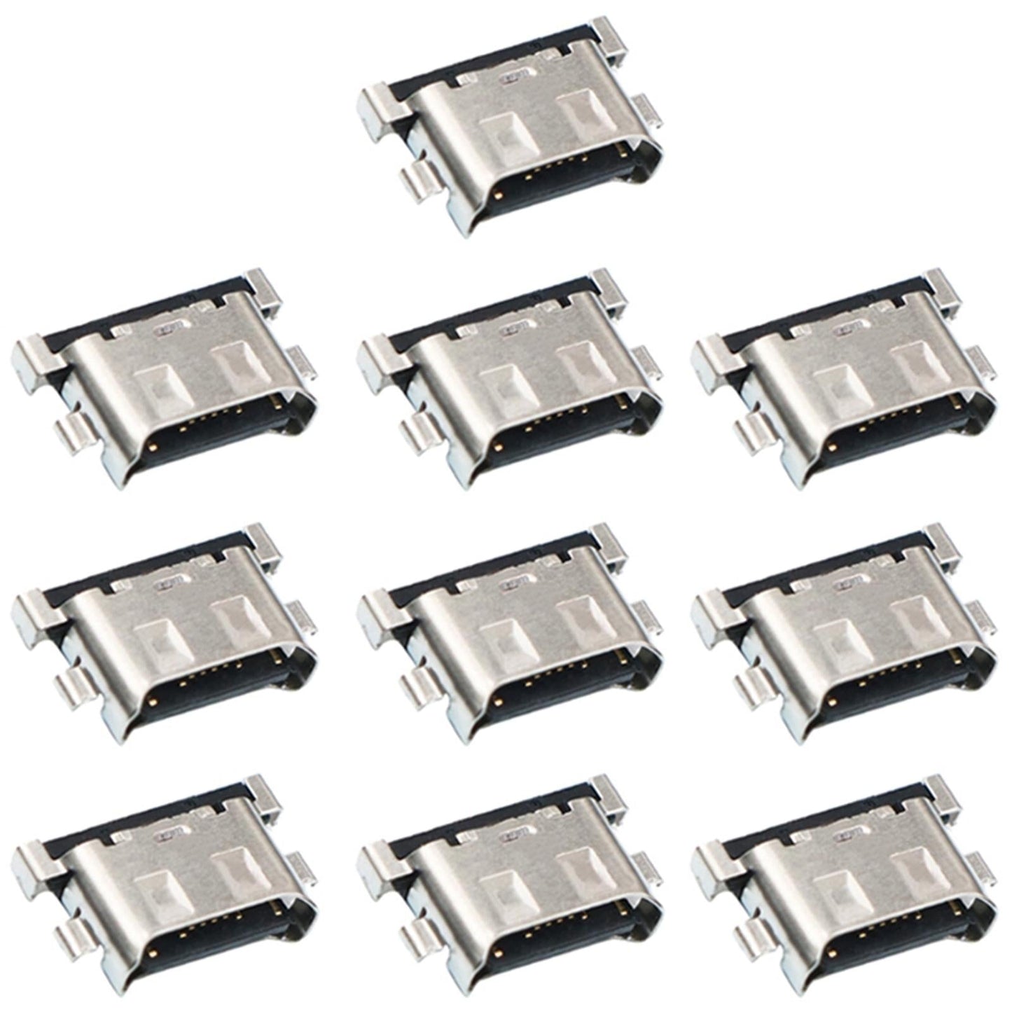 10 Piece Charging Port Connector For Samsung Galaxy M53 Universal Fit