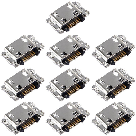 10 Piece Charging Ports For Samsung Galaxy J8 2018 Universal Fit Replacement Parts