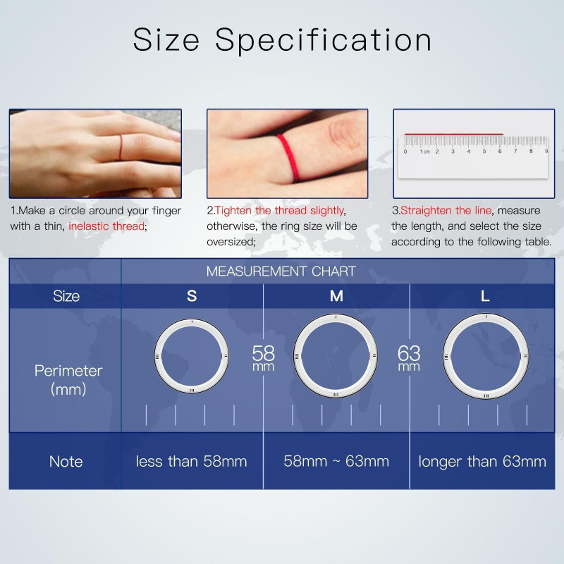 Multifunctional R5 Smart Ring Wearable Technology