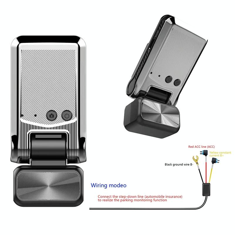 2K Dual Camera Hd Night Vision Wifi Car Dash Driving Recorder