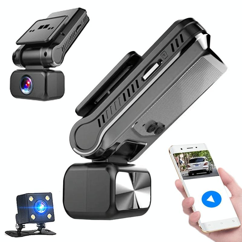 2K Dual Camera Hd Night Vision Wifi Car Dash Driving Recorder