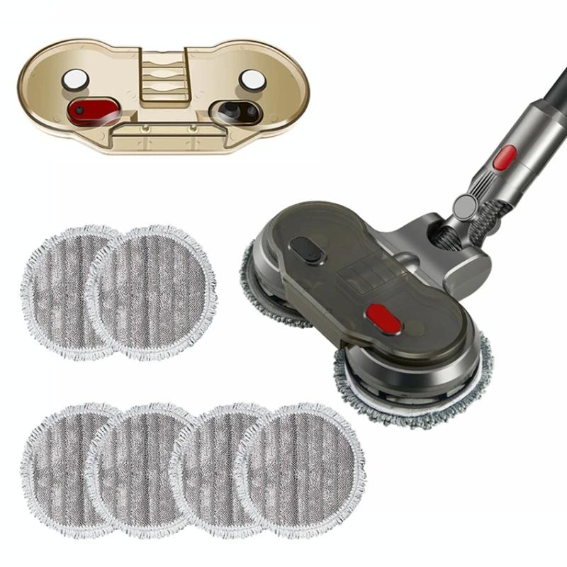 Electric Mop Head With Water Tank For Dyson V7 V8 V10 V11 Floor Cleaning