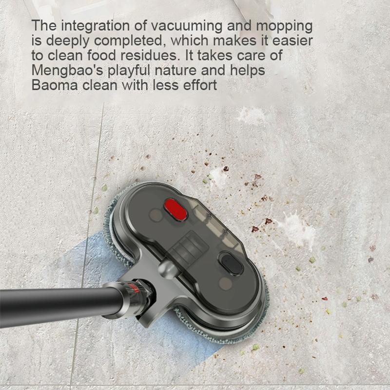 Electric Mop Head With Water Tank For Dyson V7 V8 V10 V11 Floor Cleaning