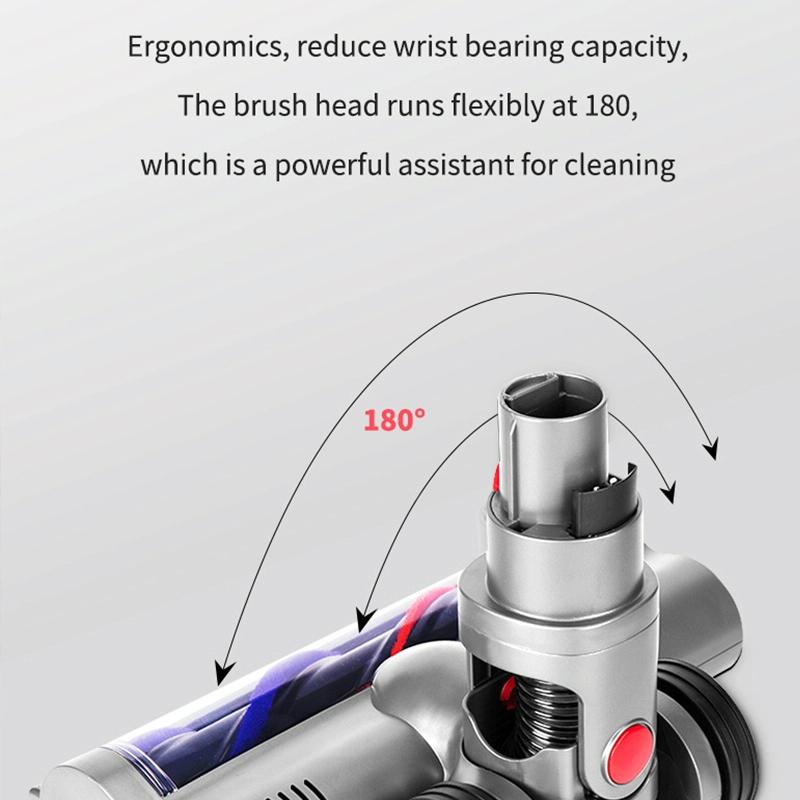 Soft Velvet Electric Floor Brush For Dyson V7 V8 V10 V11 Vacuum Cleaners