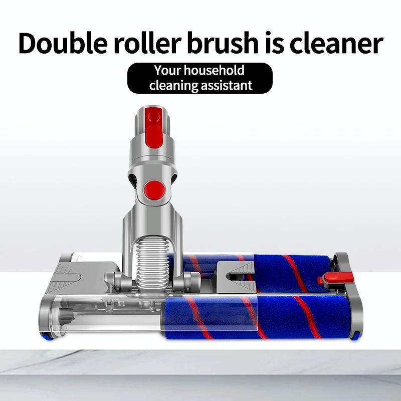 Universal Electric Floor Brush With Double Roller For Dyson Slim Vacuum Cleaners