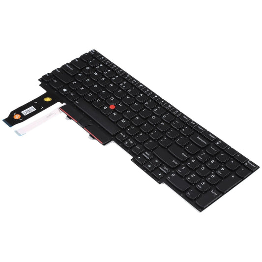 Backlit Keyboard With Trackpoint For Lenovo Thinkpad E15 Gen 2 Us Version