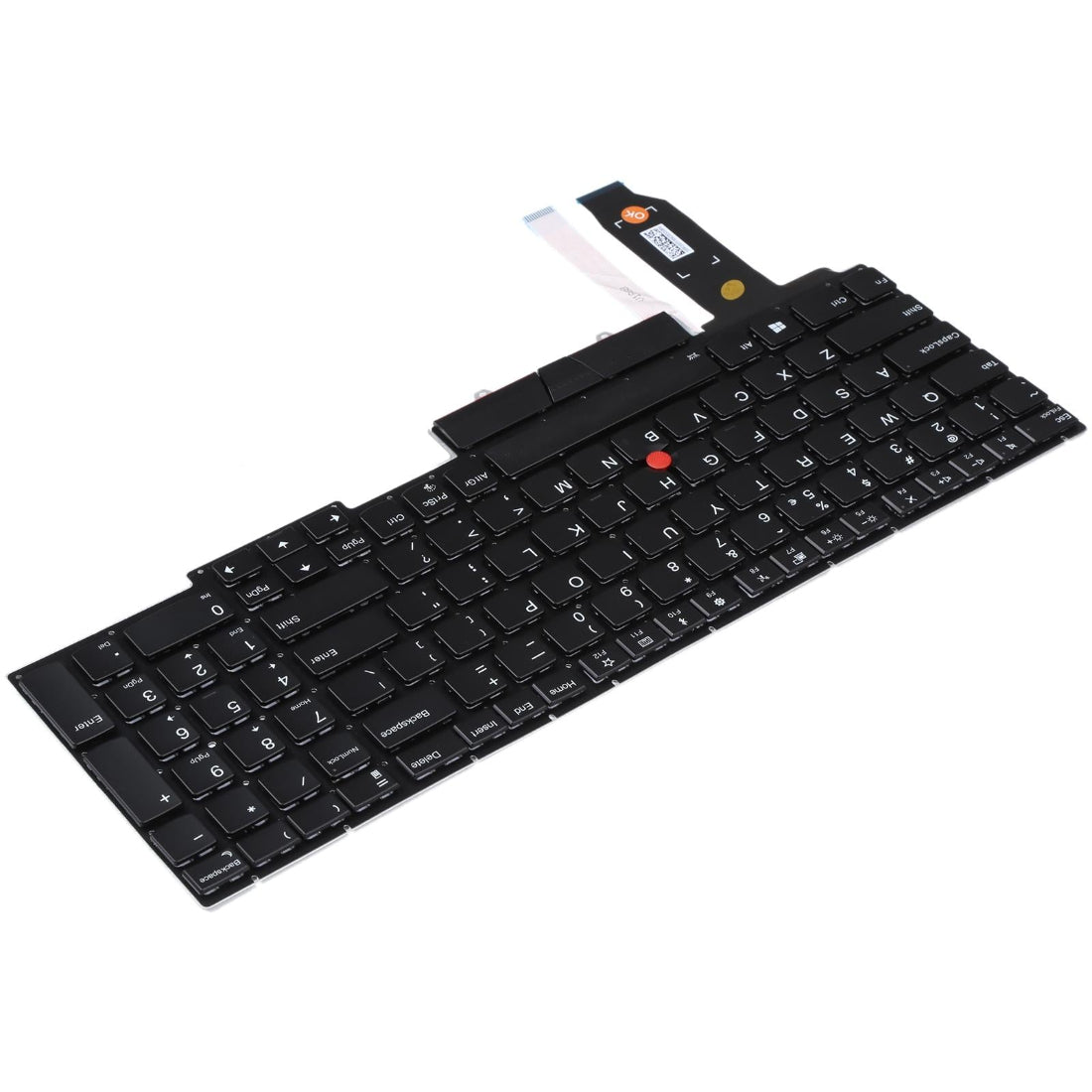 Backlit Keyboard With Trackpoint For Lenovo Thinkpad E15 Gen 2 Us Version