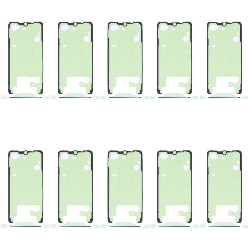 10 Pack Front Housing Adhesive For Samsung Galaxy S22 5G Sm S901b Clear