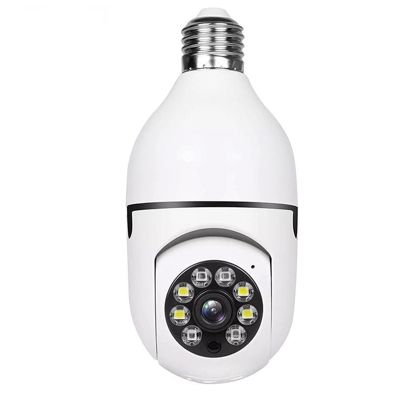 Smart Wifi Light Bulb Camera With Two Way Audio And Motion Detection