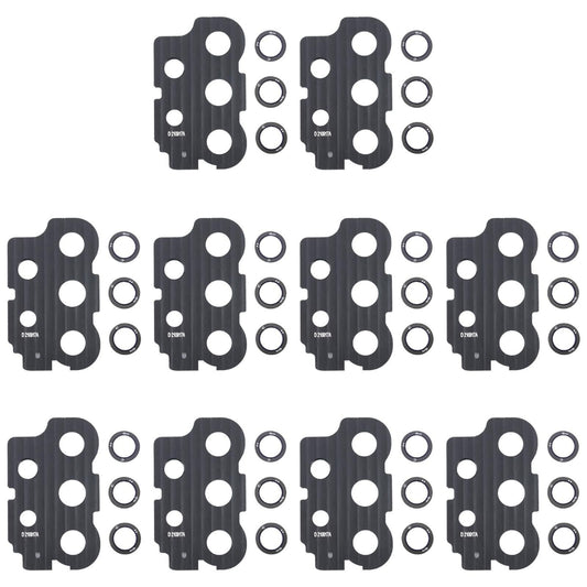 Ten Piece Camera Lens Covers For Samsung A736b Assorted Colours