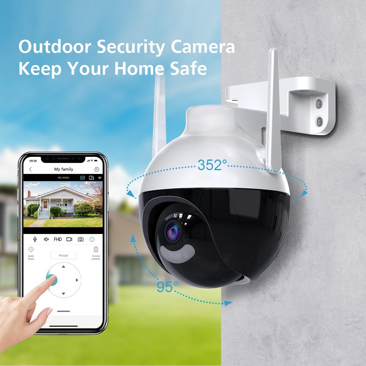 Wireless Hd Smart Camera 4Mp Wifi Surveillance