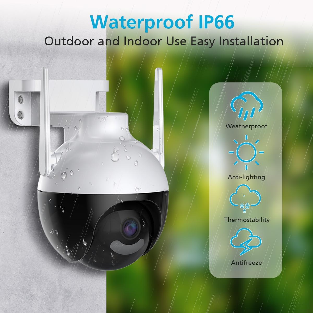 Wireless Hd Smart Camera 4Mp Wifi Surveillance