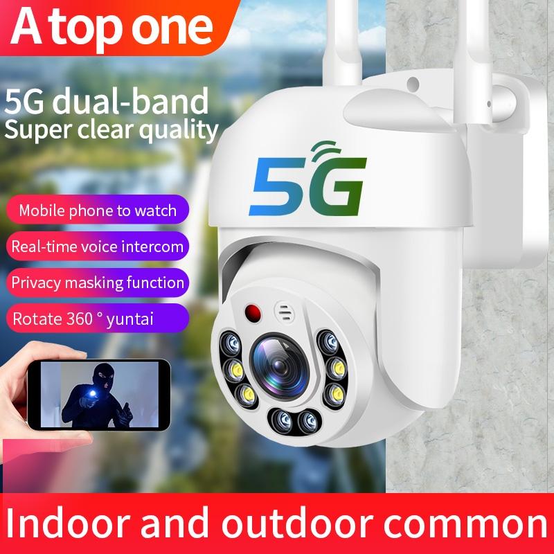 Waterproof 5G Dual Band Wifi Camera 2Mp Hd Clear High Quality Surveillance