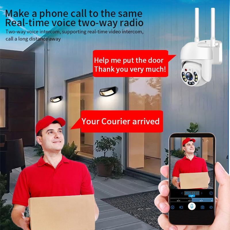 Waterproof 5G Dual Band Wifi Camera 2Mp Hd Clear High Quality Surveillance
