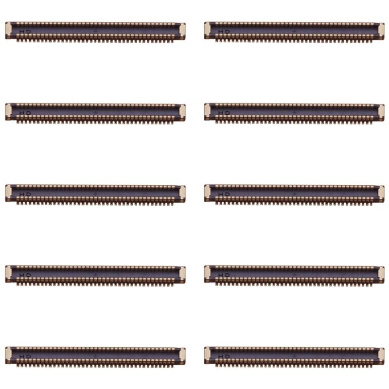 Ten Pack Lcd Fpc Connectors For Motherboard Replacement In Mobile Devices