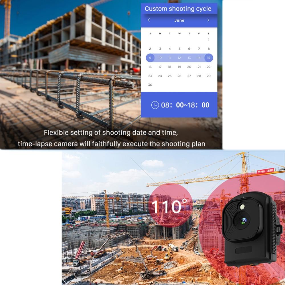 2Mp Time Lapse Camera With 2.4" Tft Screen