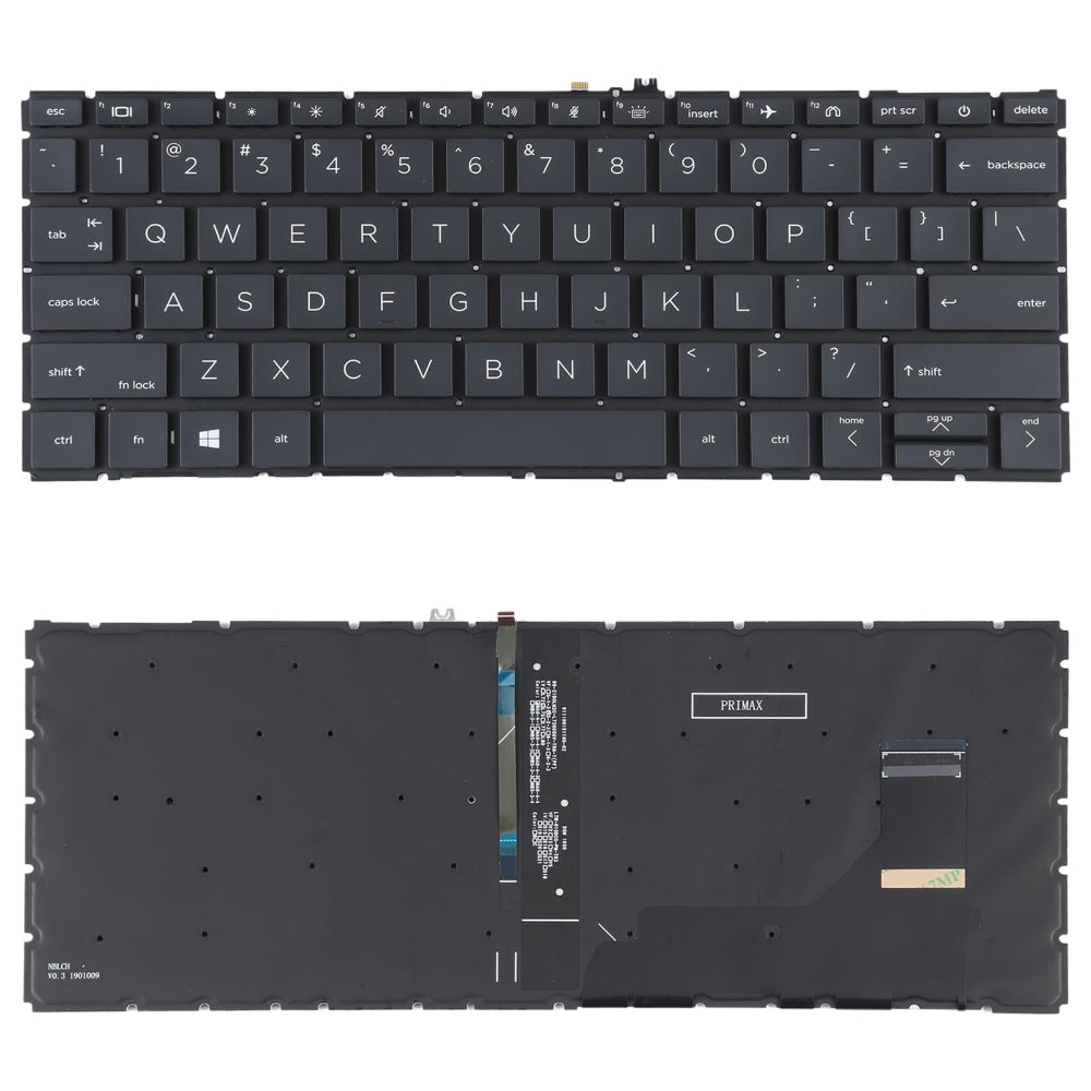 For Hp Elitebook 830 G7 G8 Us Keyboard With Backlight Replacement Component