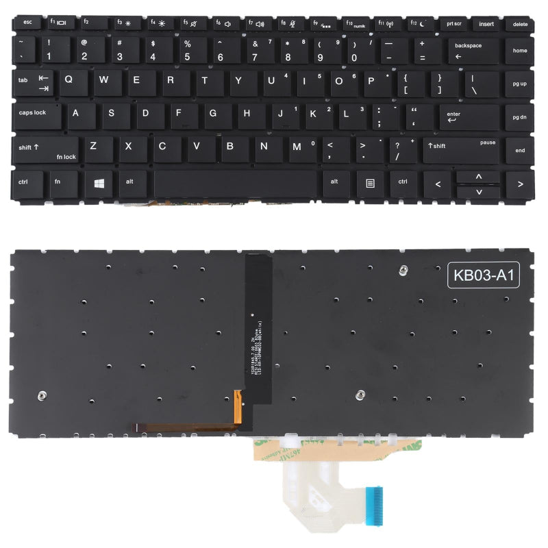 Backlit Us Keyboard For Hp Probook 440 / 445 G6 G7