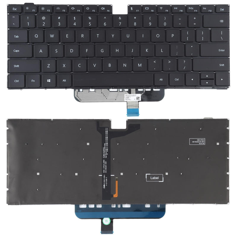 Backlit Keyboard For Huawei Matebook D14 And D15 Us Version Replacement